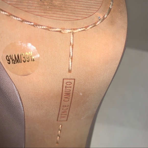 Vince Camuto ‘Kanastas’ Caged Heels Nude Mauve Color - Picture 10 of 14